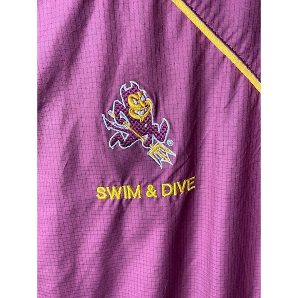 Nike Storm Fit Jacket Women's Size XLarge ASU Swim Dive Full Zip Insulated - Picture 4 of 16